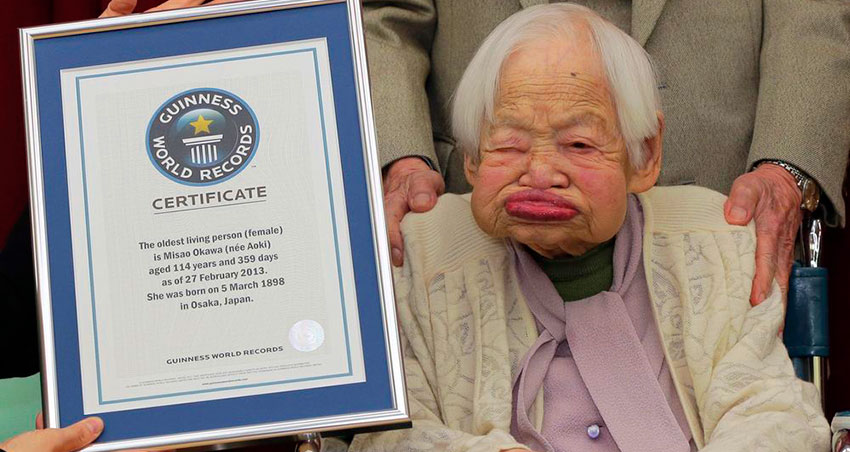 Самый старый человек в мире 2016 на планете